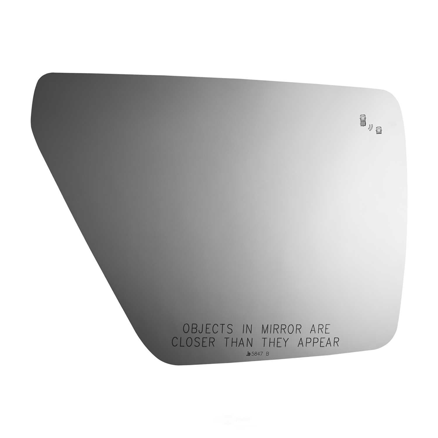 Burco 5847B SIDE VIEW MIRROR W/BLIND SPOT
