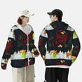 thumbnail image 4 of Balery Merry Christmas Elk Sudadera ligera de manga larga con capucha y protección solar UPF 50+ para hombre y mujer, ideal para pesca y running-3X-Large, 4 of 7