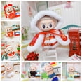 thumbnail image 2 of Mini ropa de felpa para muñecas de 17cm, accesorios para traje, Kpop, Exo, Labubu, Idol, Papá Noel, sombrero, pantalones cortos, ropa de Año Nuevo, 2 of 5