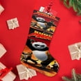 thumbnail image 4 of Kung Fu Panda Tema: Calcetines de Navidad, fino lino blanco para colgar en escaleras y chimenea, decoración navideña para el hogar, regalo de Navidad. 54cm × 38cm, 4 of 5