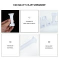 thumbnail image 2 of FUEENIRVA White Plastic Roman Column Cake Pillars for Wedding Dessert Stand Decoration Toppers, 2 of 8