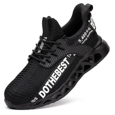 XQJ Steel Toe Shoes Men Women Lightweight Comfortable Work Shoe Anti-Puncture Safety Sneakers Steel Toe Work Safety Boots