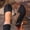 Black, variant on Women‘s Thick Soled Closed Toe Wedge Sandals With A Hollowed Out And Buckle Sloping Back, Women Sandals Comfortable​ For Rural Vacations, Farm Stays, And Countryside Vacations