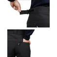 thumbnail image 5 of Off Road Ventures Mens Fleece Lined Hiking Pants Softshell Waterproof Insulated Snow Ski Pants with Pockets, 5 of 7