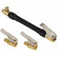 thumbnail image 1 of Adaptador de válvula para neumáticos de coche, manguera para bomba de inflado de neumáticos con 2 boquillas de latón, conector de válvula para inflado de coche, bicicleta y motocicleta -, 1 of 5