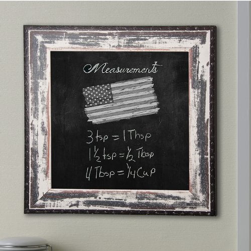 Rayne Mirrors Rustic Seaside Wall Mounted Chalkboard