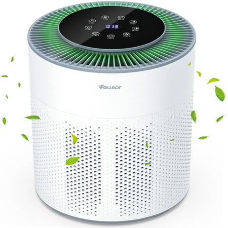 

Air Purifier Air Cleaner For Large Room Bedroom Up To 1100 sq. ft H13 True Air Filter For Pets Smoke Pollen Odor Home Air Purifiers With Air Quality Monitoring