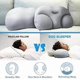 thumbnail image 3 of Comfortable All-Round Sleep Pillow, Egg-Shaped Pillow Cloud Pillow Fits Any Sleeping Position for Adults 3D Pillow, 3 of 4