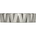 thumbnail image 3 of Titanium Satin And Polished 6mm Notched Band (Size 9.5) Made In China tb327-9.5, 3 of 5