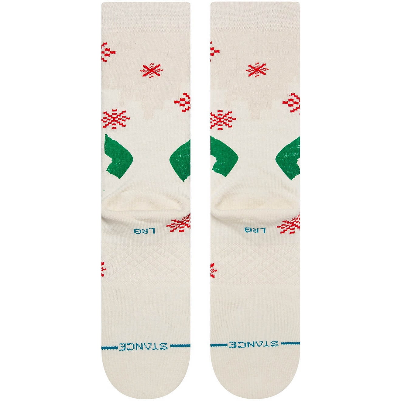 Stance Buddy The Elf Crew Socks - Off White