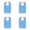 Blue, variant on 2-8PC Adult Bibs Apron Bib for Men Women Seniors Stain Resistant Diet Cloth Unisex Bib for Eating Washable for Elderly