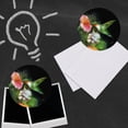 thumbnail image 3 of Ruby's Hummingbird Flower Garden Refrigerator Fridge Locker Vinyl Circle Magnet Set, 3 of 4