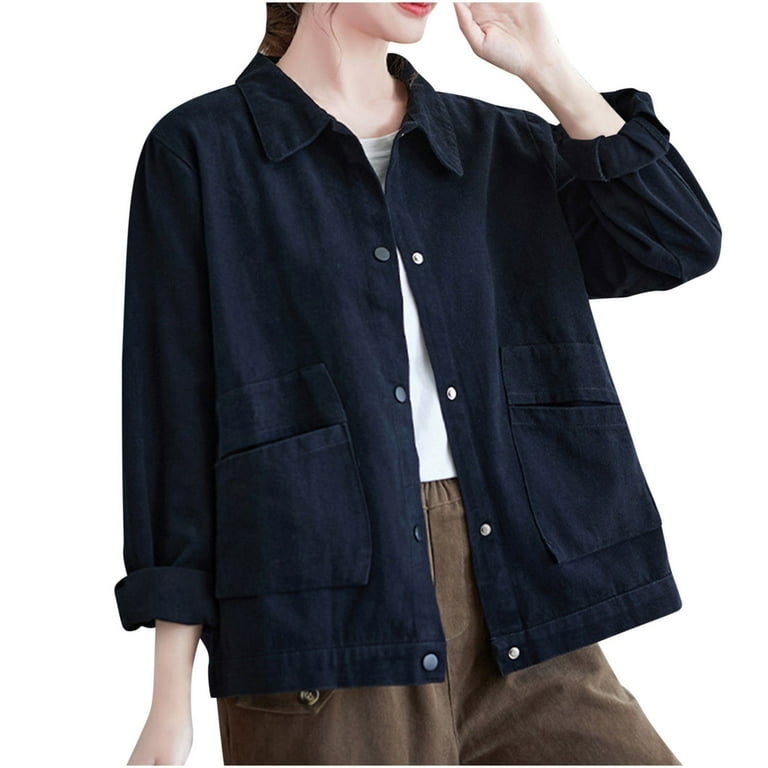 Elegant Fashion Casual Loose Plain Wide Lapel Long Sleeve Coat Cardigan Elegant Fashion Casual Loose Plain Wide Lapel Long Sleeve Coat Cardigan