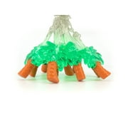 ProductWorks Ultra Plus 10 Light Count LED Battery Operated Summer String Lights, Palm Tree 45"