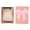 Pink, variant on Bowknot Watch Storage Box, Kraft Paper Gift Case with Pillow for Christmas Anniversary Birthday, 1 Watch Capacity, Black (2.8x3x3.9 inches / 7x7.5x10 cm)