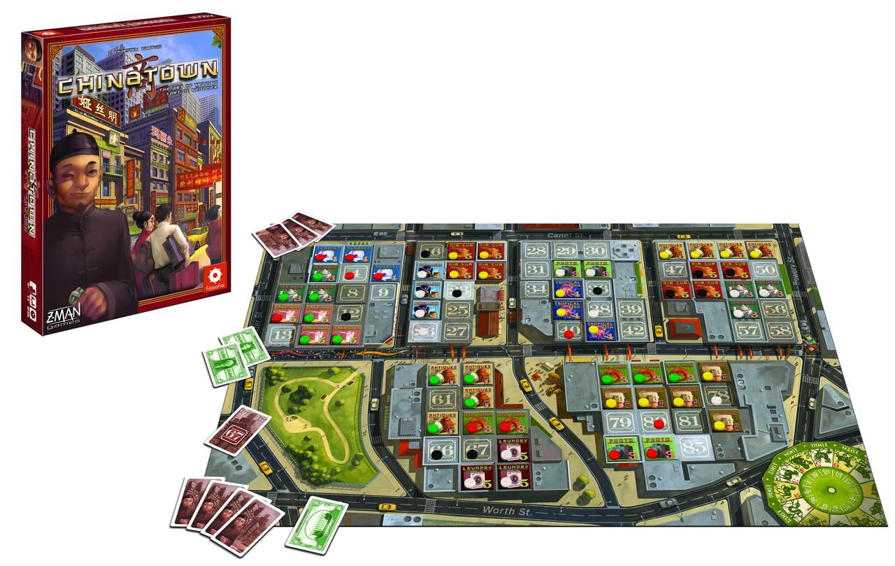 チャイナタウン　ボードゲーム チャイナタウン レビュー評価など8件（Chinatown）｜ボード