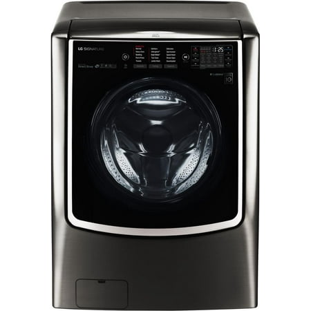 LG WM9500HKA 5.8 Cu. Ft. Black Stainless Smart Wi-Fi Enabled Front Load Washer