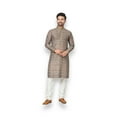 thumbnail image 5 of Light Brown Cotton Kurta Pajama Catalog 1001&ndash; Cultural Wear for Mens, 5 of 9