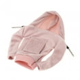 thumbnail image 4 of Funda para pomo de cambio de coche, divertida sudadera con capucha, antideslizante, para pomo de cambio Rosa, 4 of 9