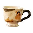 thumbnail image 2 of Taza de Cerámica para Café , Regalo de Inauguración de La Casa, Taza de Café de con Patrón único para Cocina, Tienda, Camping, 2 of 9