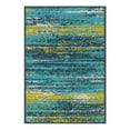 thumbnail image 2 of Unique Loom Outdoor Coastal Collection Area Rug - Ombre (2' x 3' 1" Rectangle Multi.Blue/Yellow), 2 of 11