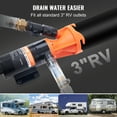 thumbnail image 3 of VEVOR RV Portable Macerator Pump 12V 12GMP Quick Release RV Waste Sewage Sewer Pump with Detachable Quick Connection Valve Metal Hose Clamp Power Cord, 3 of 9
