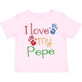 thumbnail image 3 of Inktastic Pepe Grandkids Handprints Boys or Girls Toddler T-Shirt, 3 of 5