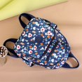 thumbnail image 4 of Mochila para mujer de gran capacidad, estilo floral, mochila de varias capas a la moda, 4 of 6