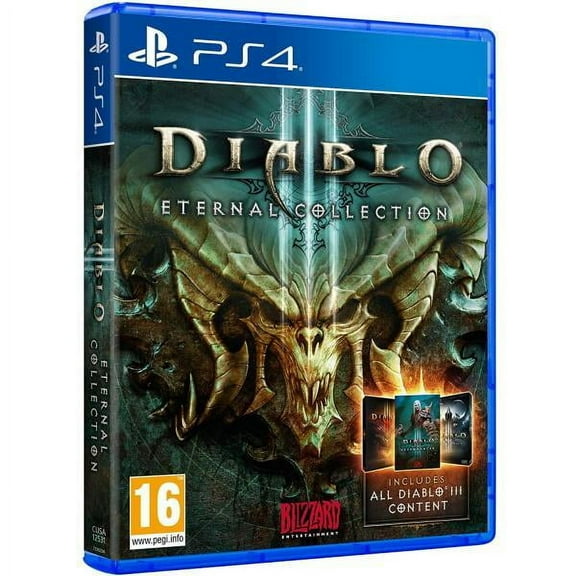 Diablo Eternal Collection (Playstation 4 / PS4) includes all Diablo III content EU version