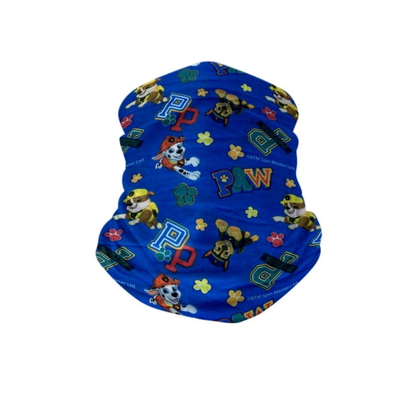 Kids Boys Paw Patrol Neck Gaiter Wrap Chase Marshall Lightweight Versatile