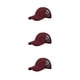 thumbnail image 4 of Gorra de béisbol Sonducket algodón correa ajustable protección solar transpirable Mujer CC636-2vino, 4 of 6
