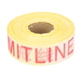 thumbnail image 1 of Cinta De Seguridad De Advertencia De Construcción, Diseño Altamente Visible, Cinta De Precaución De 6 Piezas, A Granel, Clara Y Atrevida Para Entrevistas, 1 of 7