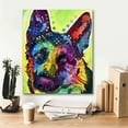 thumbnail image 5 of Epic Graffiti 'German Shepherd 1' by Dean Russo, Giclee Canvas Wall Art, 20"x24", 5 of 8