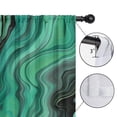 thumbnail image 4 of Blackout Kids Curtains,Green Marble Color Flow Pattern Childrens Insulated Curtains Set Of 2,Bedroom Essentials,Toddler Room Decor 42"x84", 4 of 5