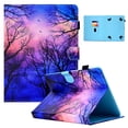thumbnail image 1 of Universal Case for 6.5-7.5" Tablet, Dteck Pretty Pattern PU Leather Stand Cover for Kindle Fire 7/Galaxy Tab A 7"/Galaxy Tab E Lite 7"/RCA Voyager 7" and more 6.5 - 7.5 in tablet,24 Forest, 1 of 5