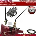 thumbnail image 1 of American Shifter  700R4 Shifter Kit Black 16 in. E Brake Cable Trim Kit for F2F03, 1 of 1