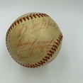 thumbnail image 4 of Diablos Rojos del Mexico 1957 Team Signed Game Used Baseball Negro League, 4 of 7