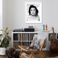 thumbnail image 4 of Art.com Elizabeth Taylor, 1953 Photo, White Frame Wall Art, 32" x 40", 4 of 5
