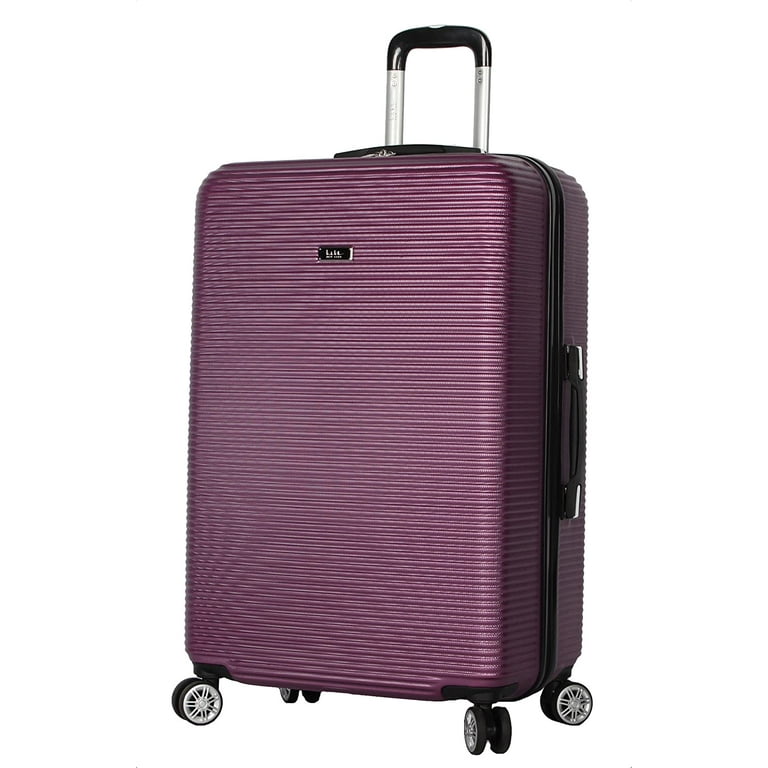 Nicole miller hardside luggage hotsell