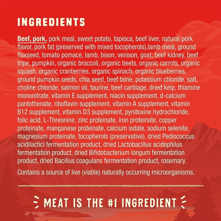Wild Red Raw Blend Kibble for Dogs photo 4