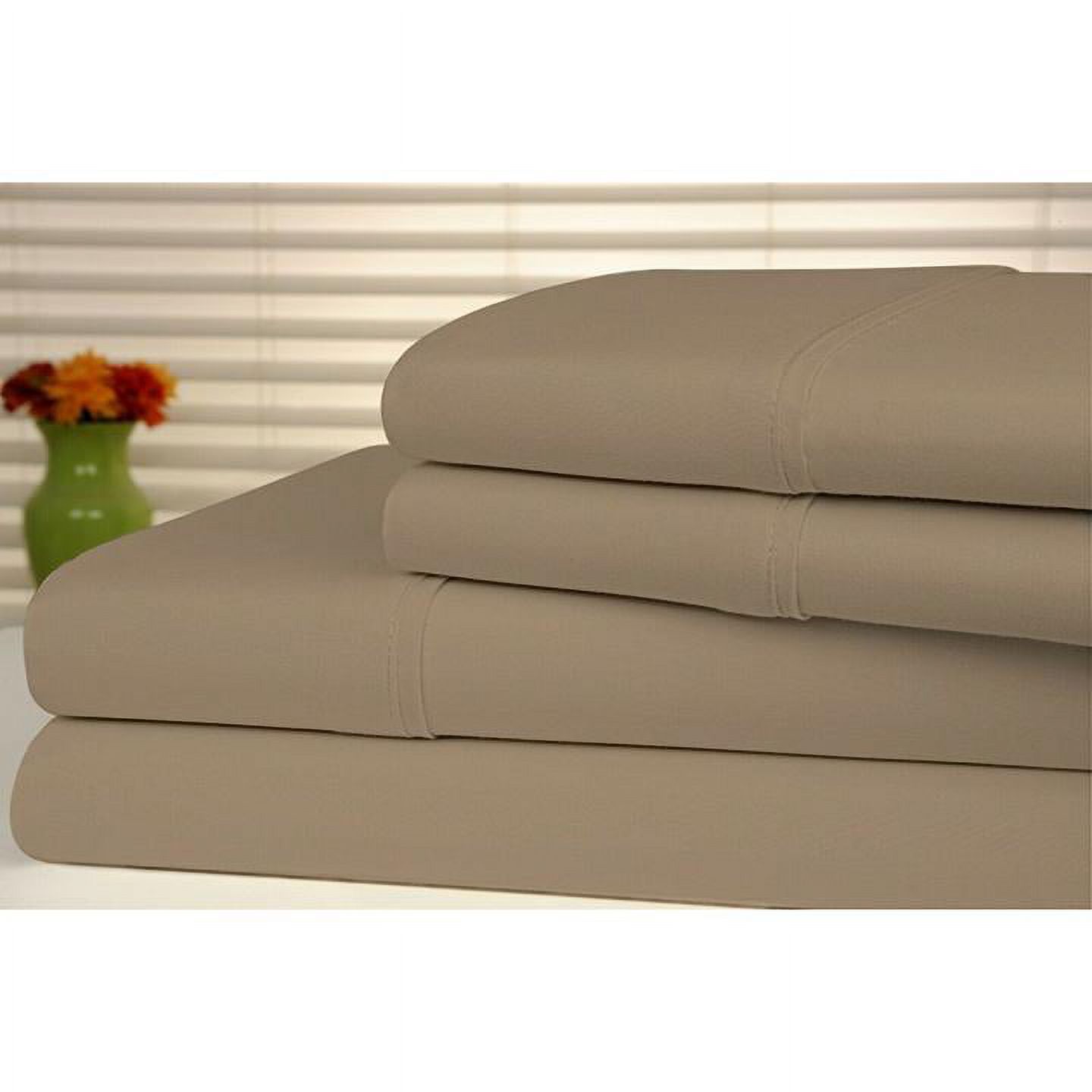 Bamboo Comfort  King Size Bamboo Luxury Solid Sheet Set, White - 4 Piece - image 13 of 21