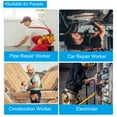 thumbnail image 6 of REGALWOVEN Rows Magnetic Wristband, Magnetic Wrist Band Tool Belt Holder Black 1, 6 of 6