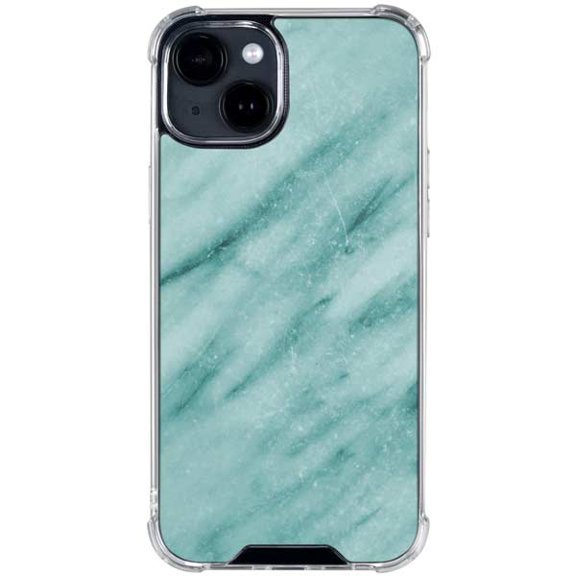 Skinit Turquoise Marble iPhone 14 Plus Clear Case