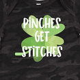 thumbnail image 4 of Inktastic St. Patrick's Day Pinches Get Stitches Boys or Girls Baby Bodysuit, 4 of 5