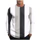thumbnail image 2 of Blusas y camisas de manga larga y cuello redondo, moda casual para hombre, moda, estampado, deportivas, manga larga, cuello redondo, blusas, camisas, blusa para hombre, poliéster, 2 of 5