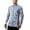 Navy, variant on Men's Premium Button Down Shirt Printed Tailored Slim Fit