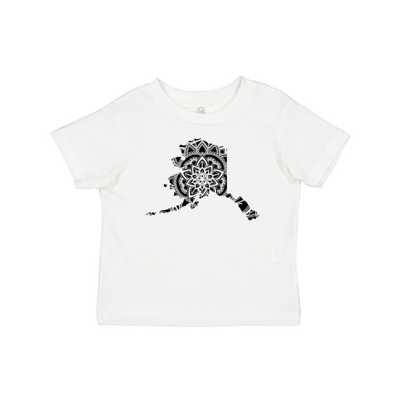 Inktastic Alaska Silhouette Mandala Boys or Girls Baby T-Shirt