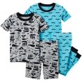 thumbnail image 2 of Boys' 4 Pc Cotton 381g039, Print, 10, 2 of 2