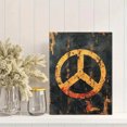 thumbnail image 2 of Qisvanset Framed Canvas Wall Art, 12x16 Inch Peace Bible Verse Aesthetic Room Wall Decor, 2 of 5