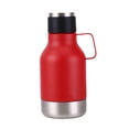 thumbnail image 1 of relayinert Bouilloire en Acier Inoxydable Grande Capacité pour Animaux de Compagnie Chien Hydratée Toute la Journée Pot en Acier Inoxydable Rouge, 1 of 6